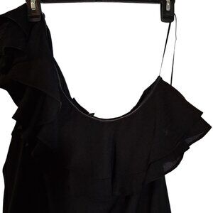 Black, One-shoulder APT 9 Blouse